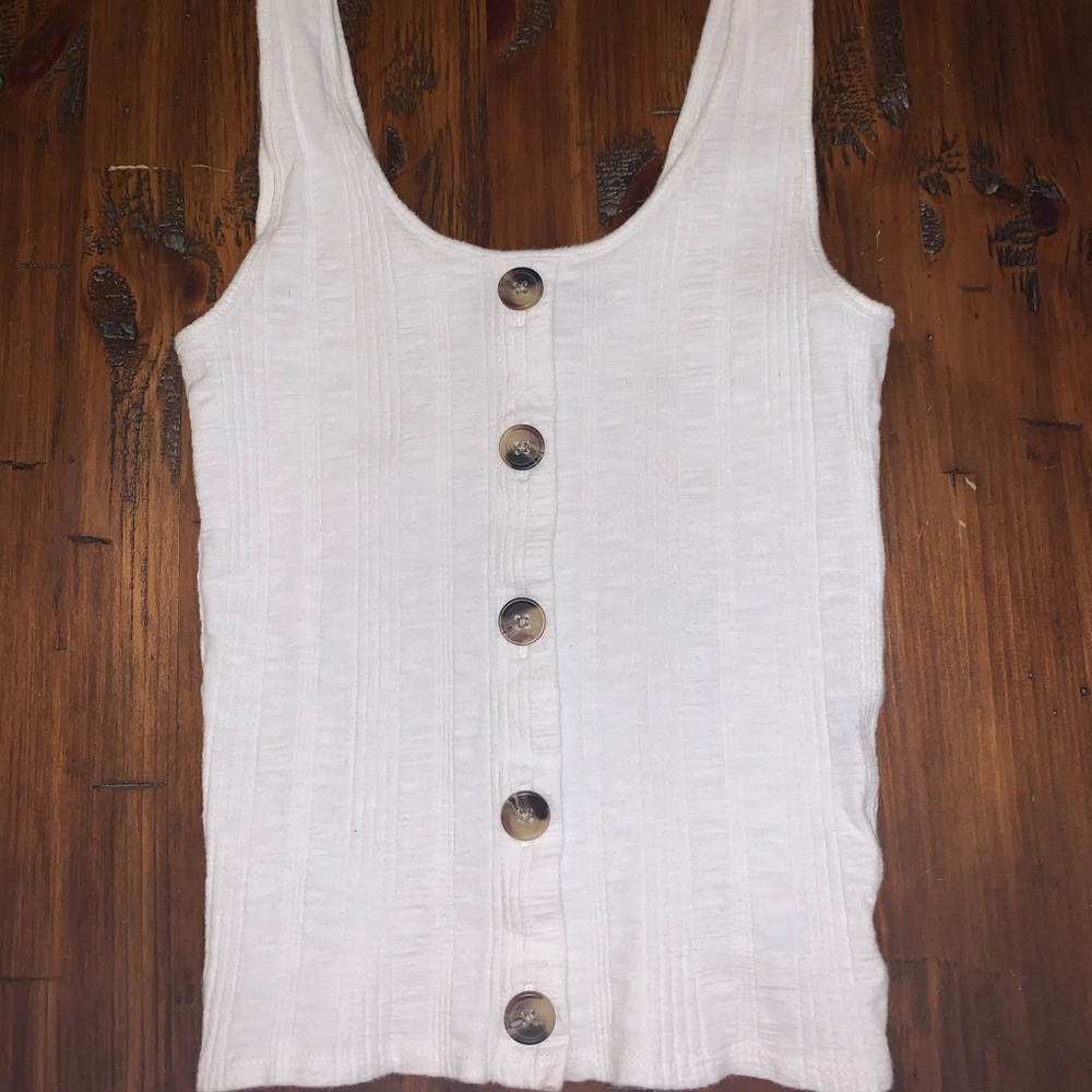 White tank top